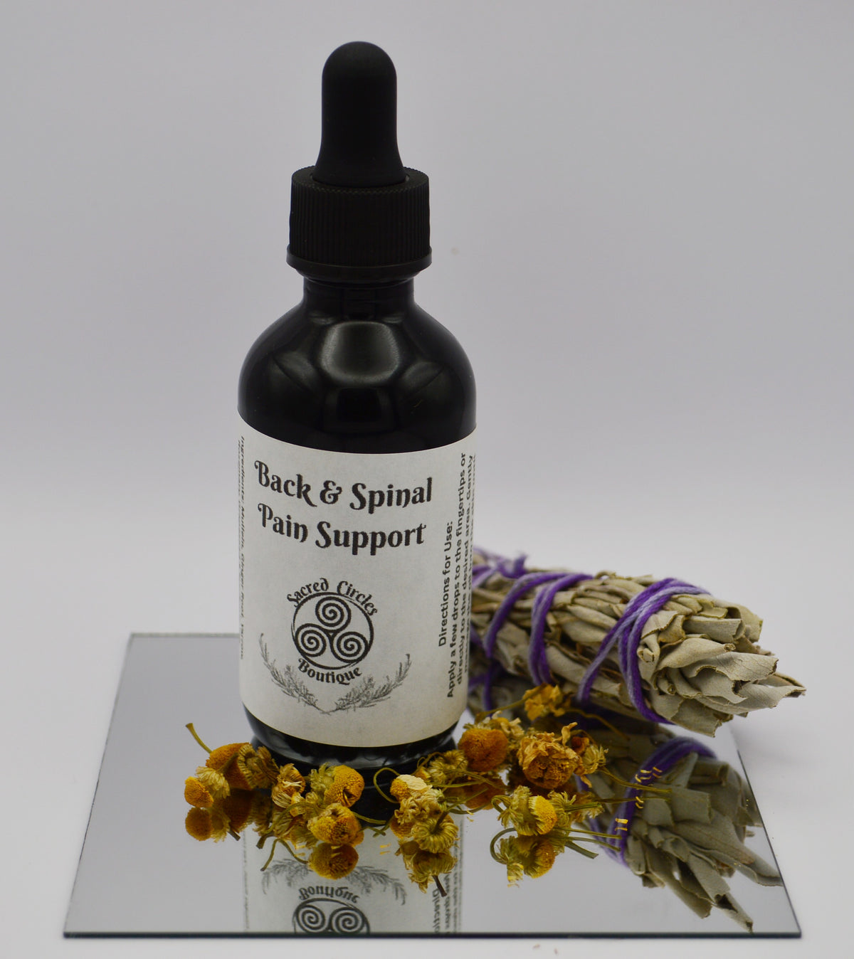 Back & Spine Dry Body Oil | Lightweight Botanical Oil for Targeted Comfort & Daily Recovery