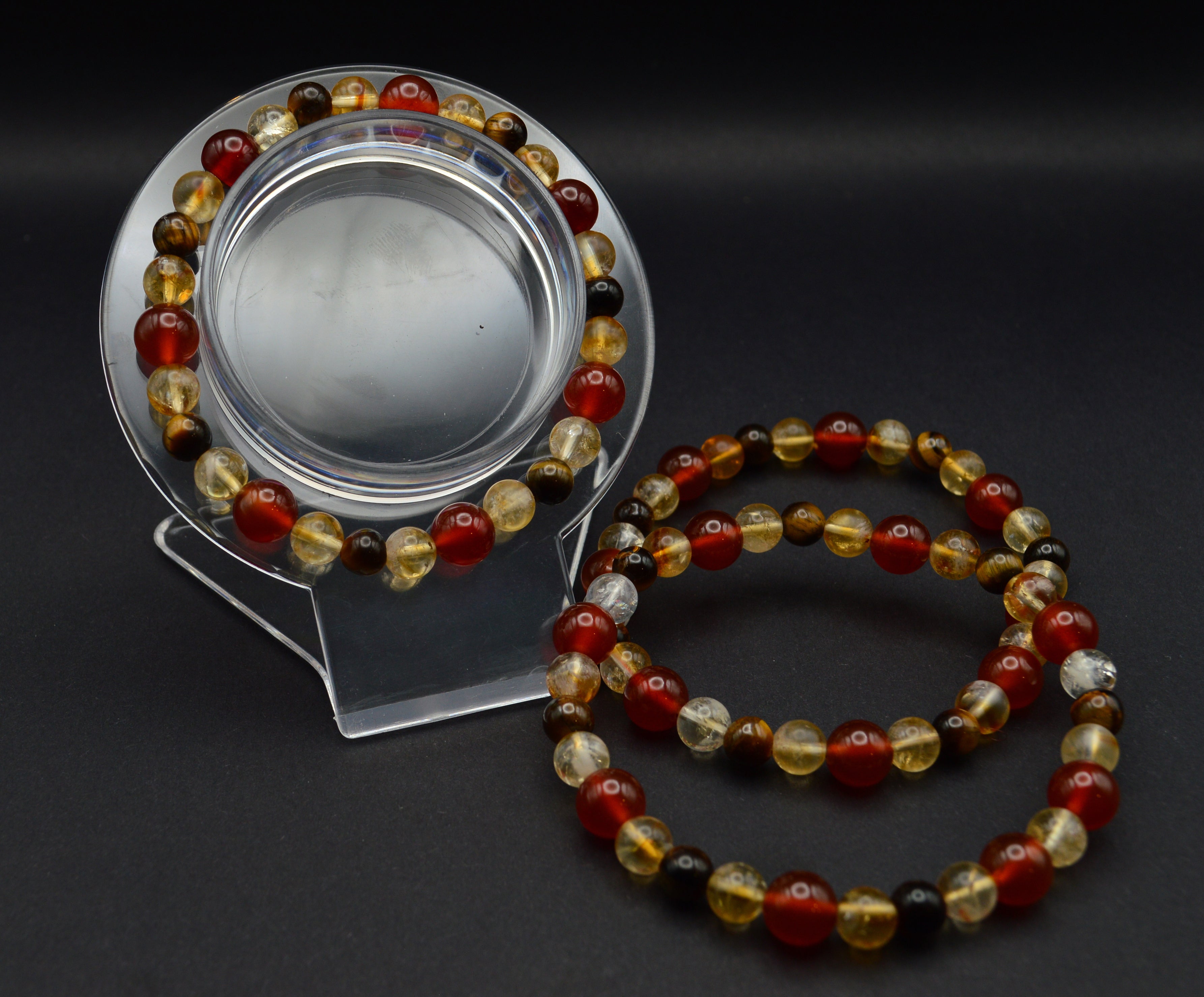 Carnelian, Citrine & Tiger’s Eye