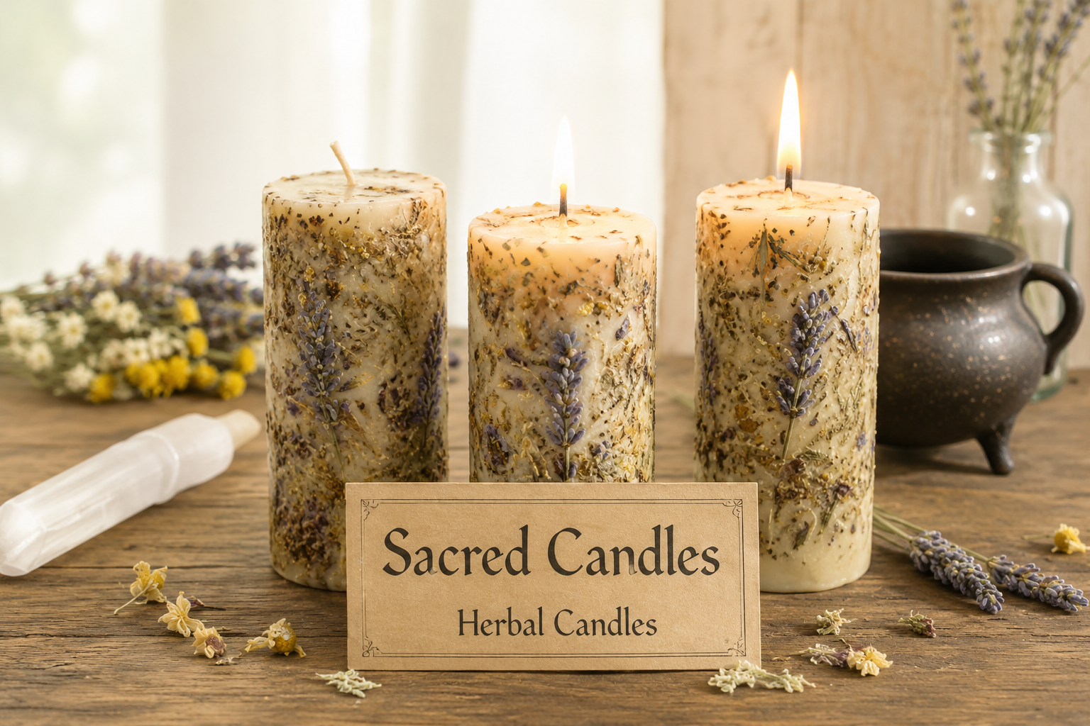 🕯️ Sacred Candles: Flame as Focus, Fire as Spell