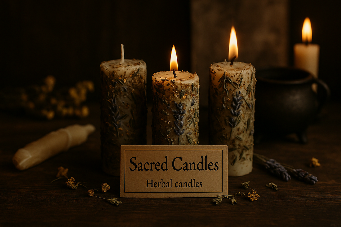 🕯️ Sacred Candles: Flame as Focus, Fire as Spell