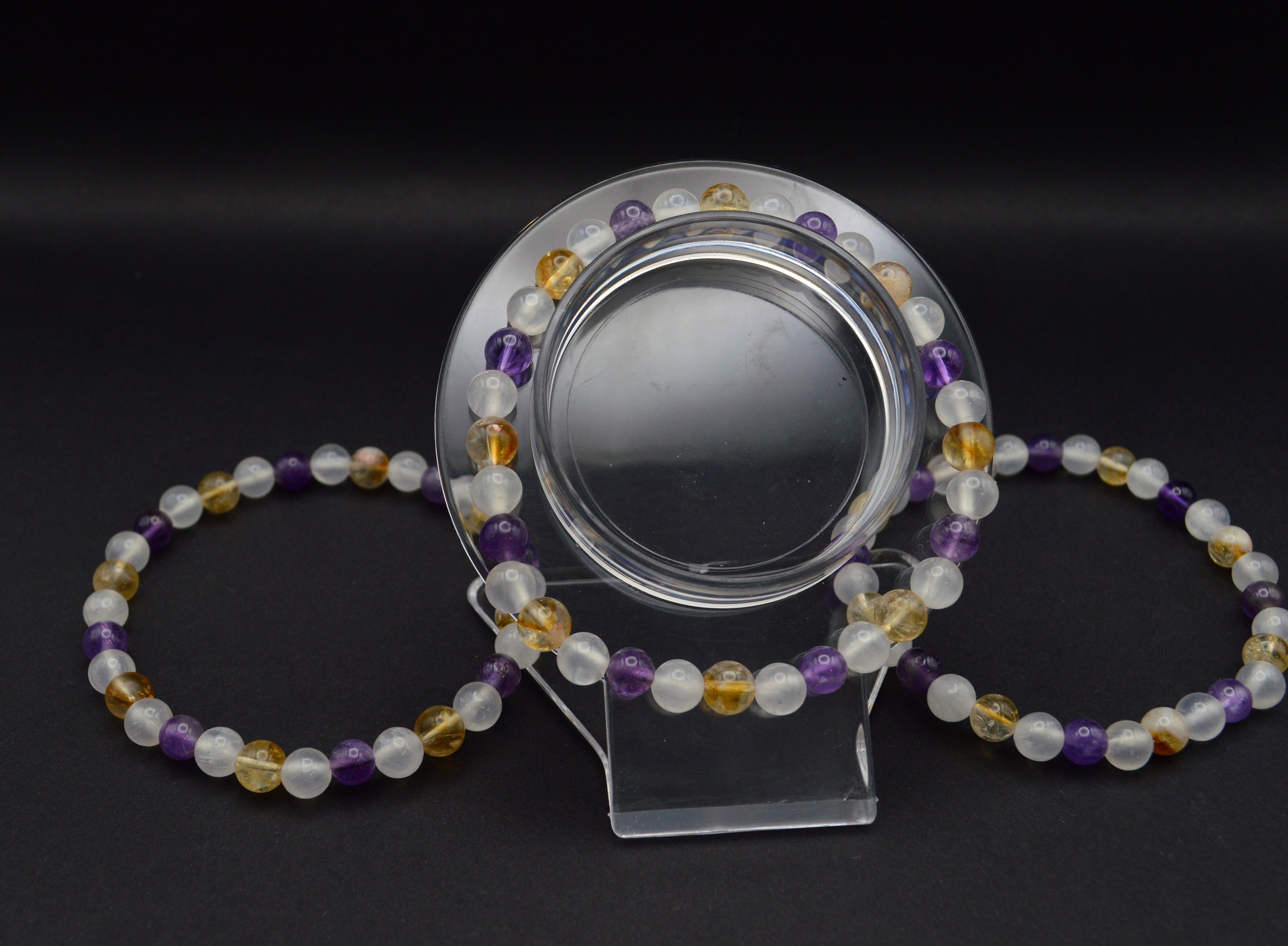 Amethyst, Citrine & Selenite