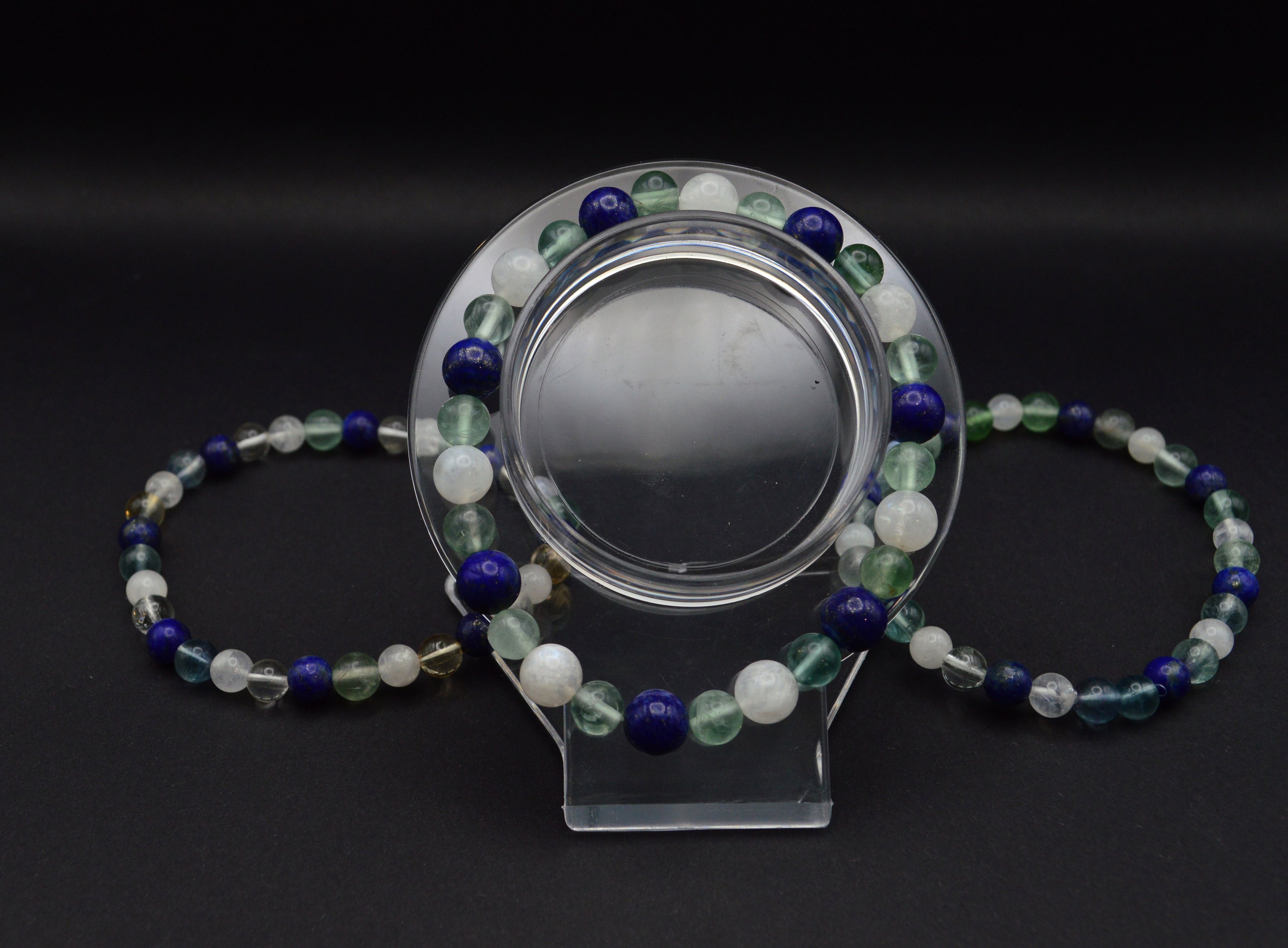 Fluorite, Moonstone & Sodalite