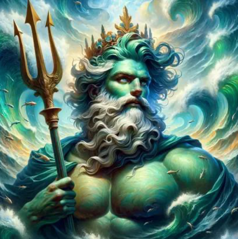 Poseidon: God of the Sea, Storms, and Earthquakes