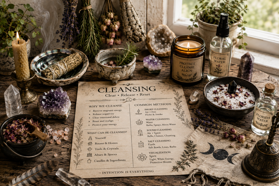 Witchy Lesson 4: Cleansing & Protection Magic