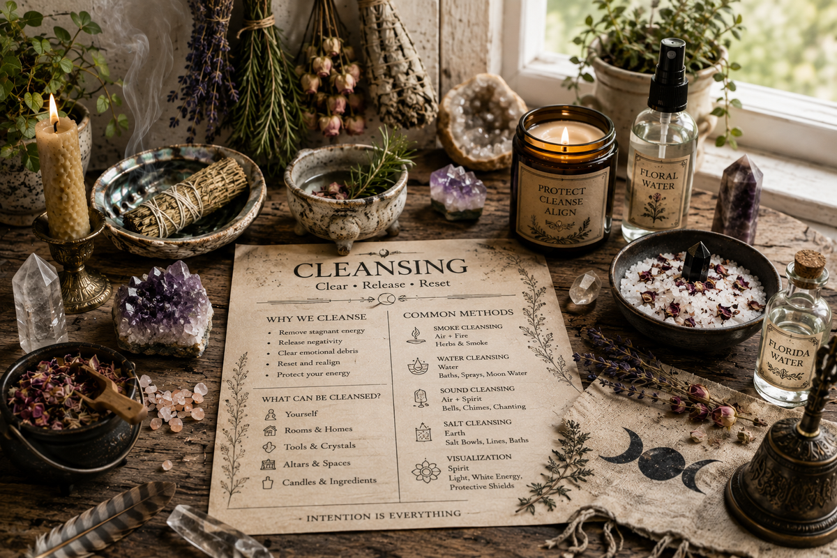 Witchy Lesson 4: Cleansing & Protection Magic