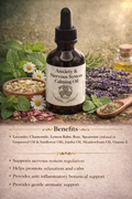 Calm Blend (Stress & Relaxation) Body Oil | Lightweight Botanical Oil