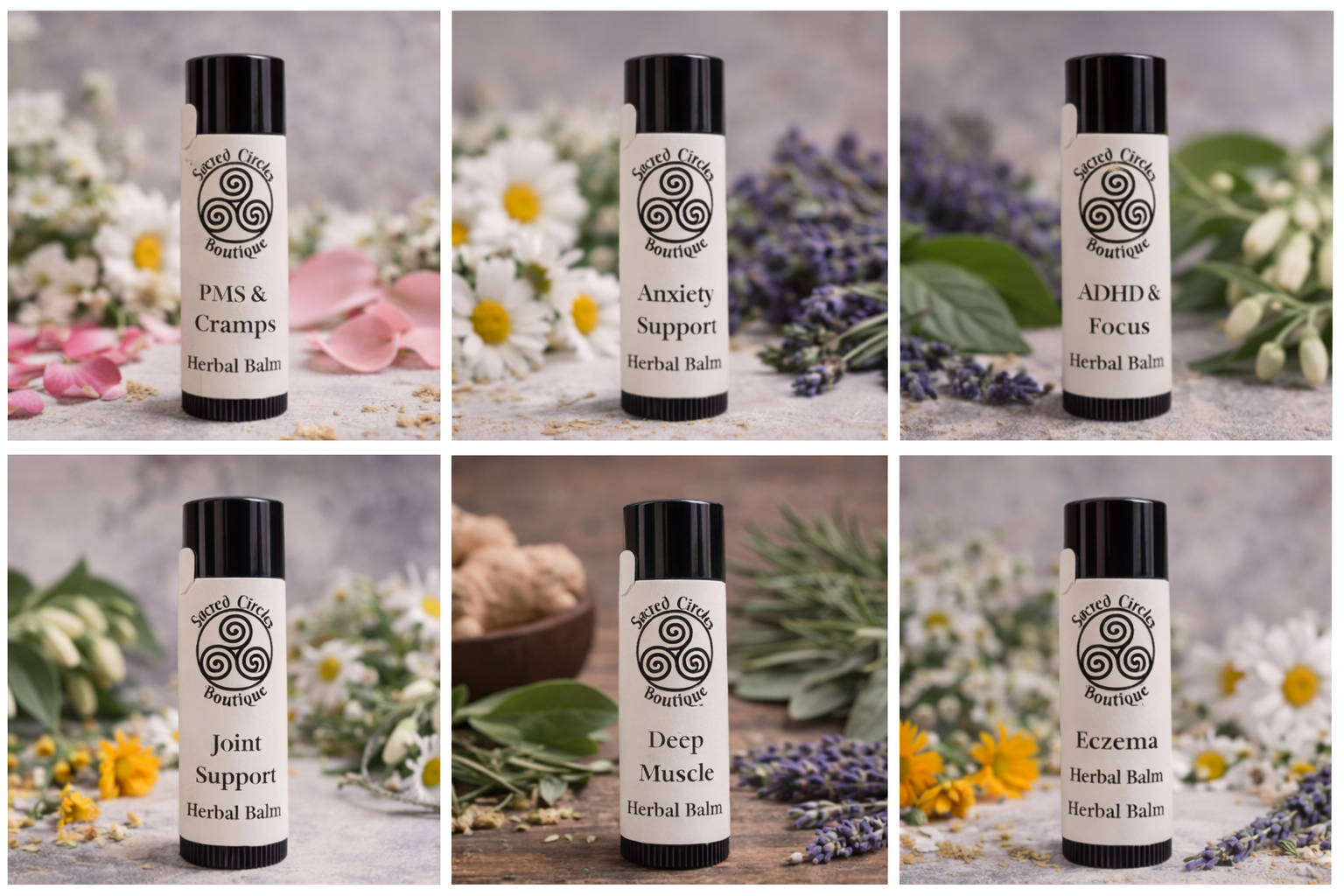 Focus Blend Balm | Botanical Balm for Daily Routine