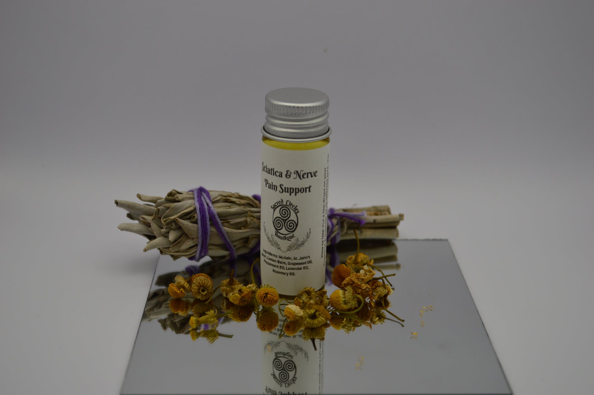 Sciatica & Nerve Pain Luxe Dry Body Oil