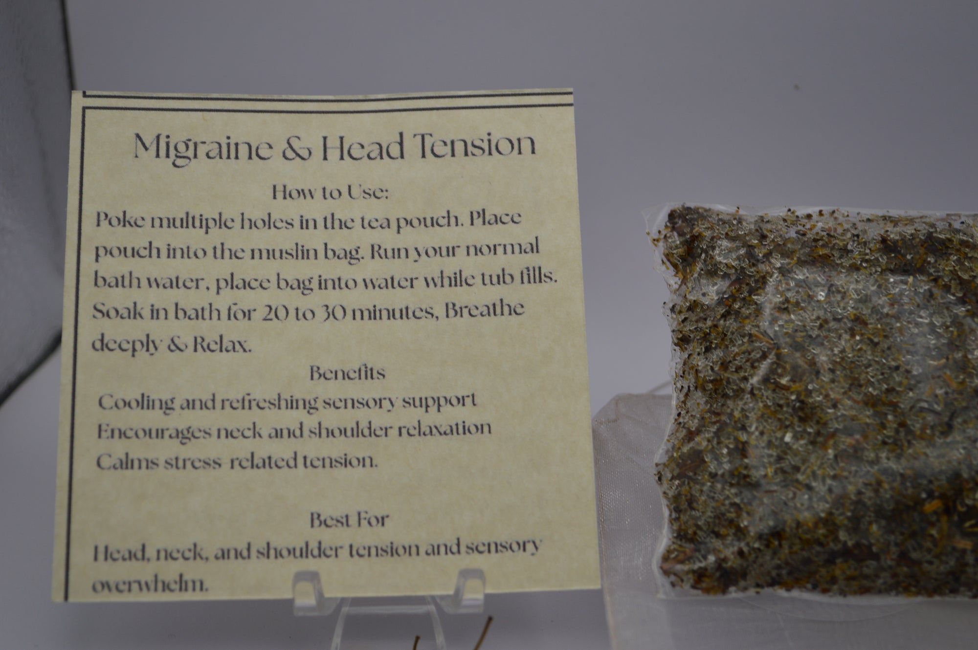 Migraine & Headache Herbal Bath