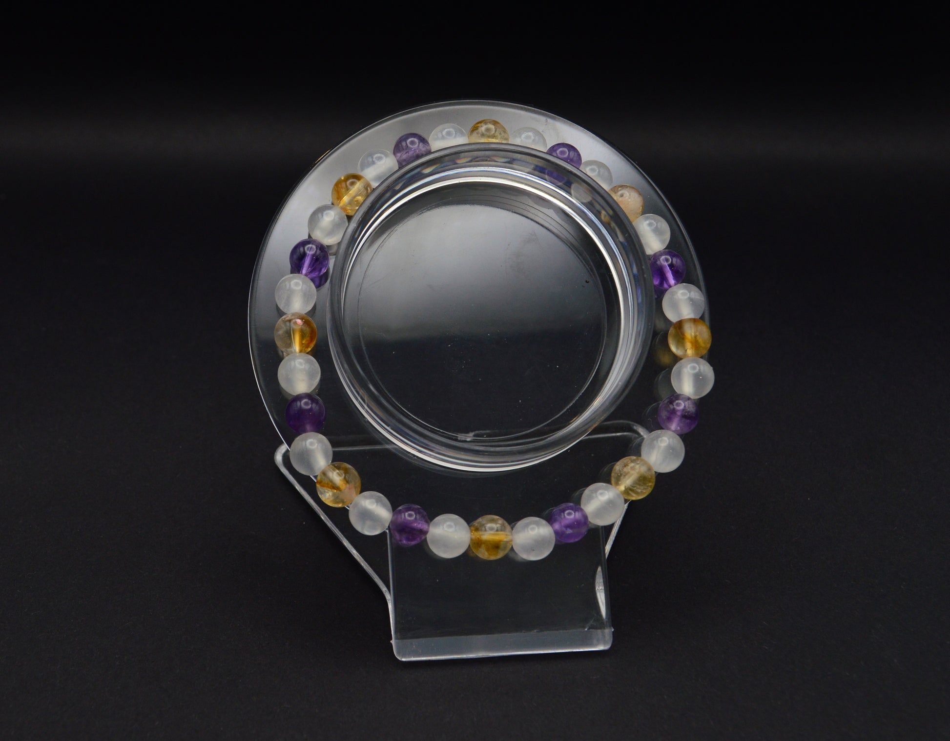 Amethyst, Citrine & Selenite