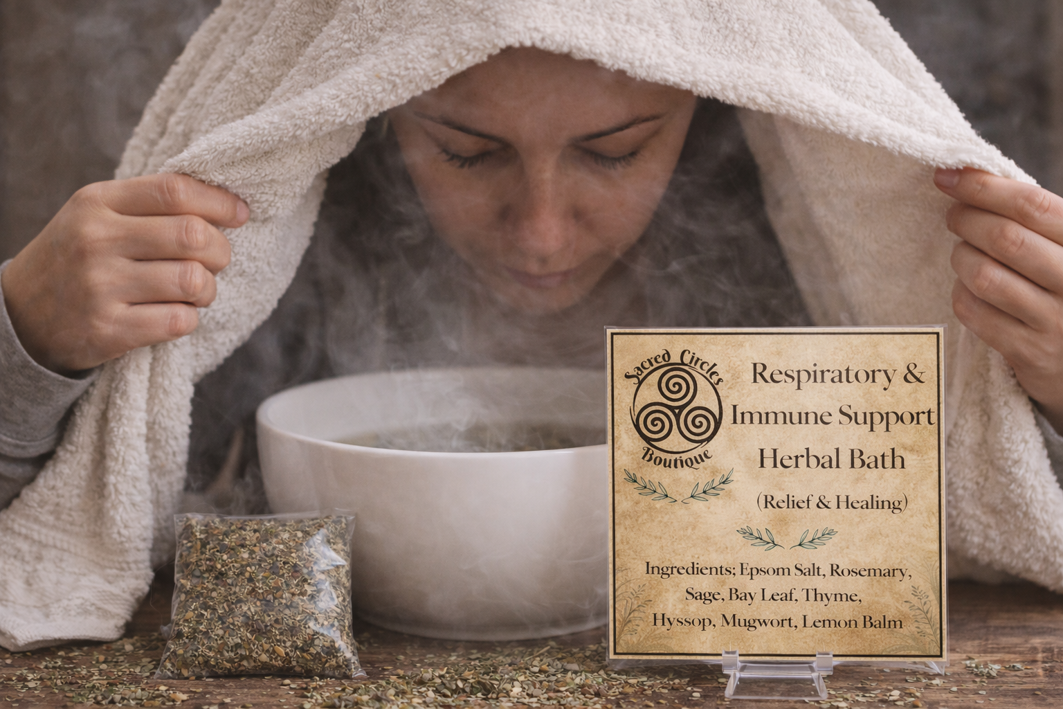 Respiratory & Immune Support Herbal Soak