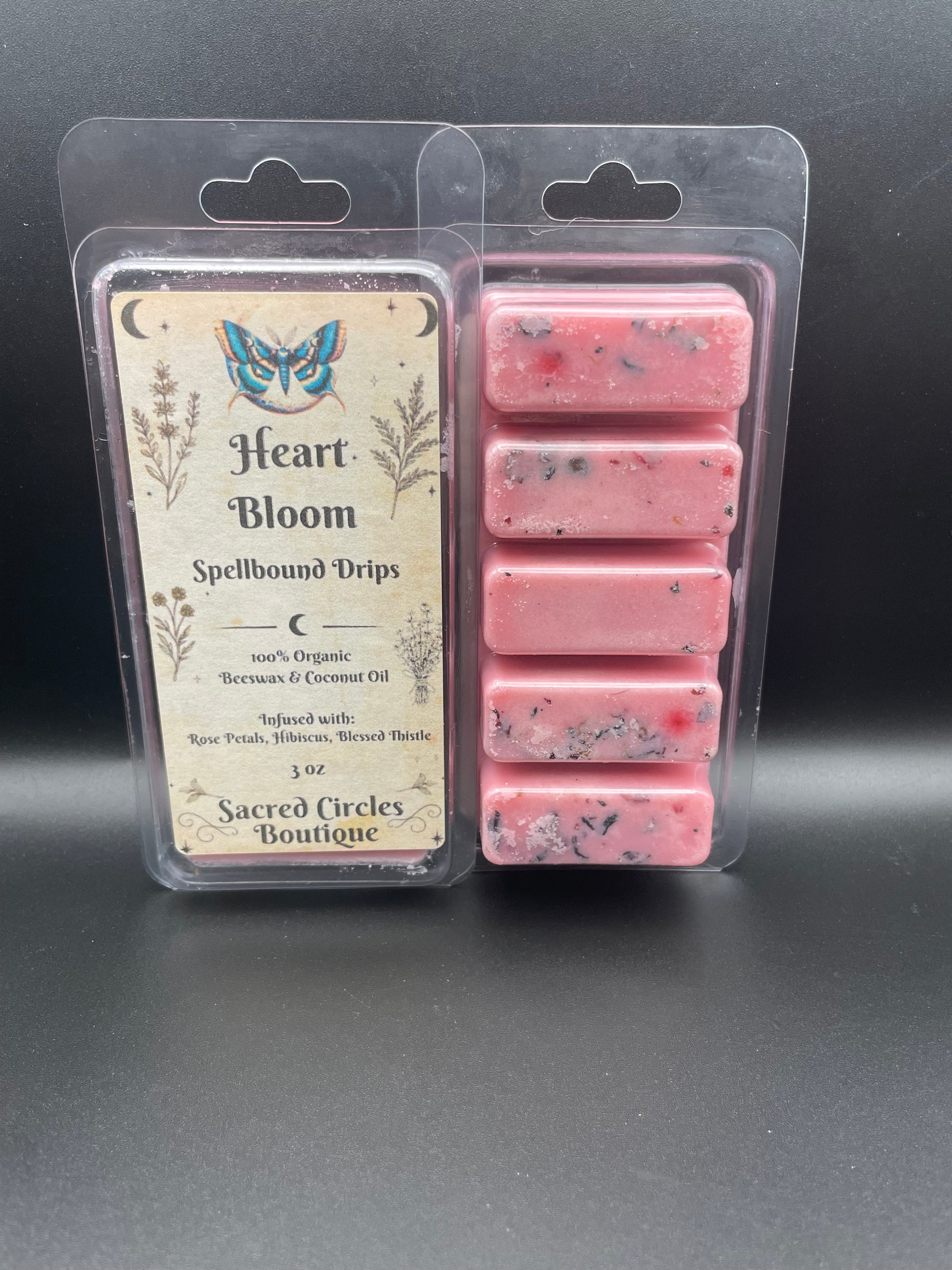 Heart Bloom wax melt