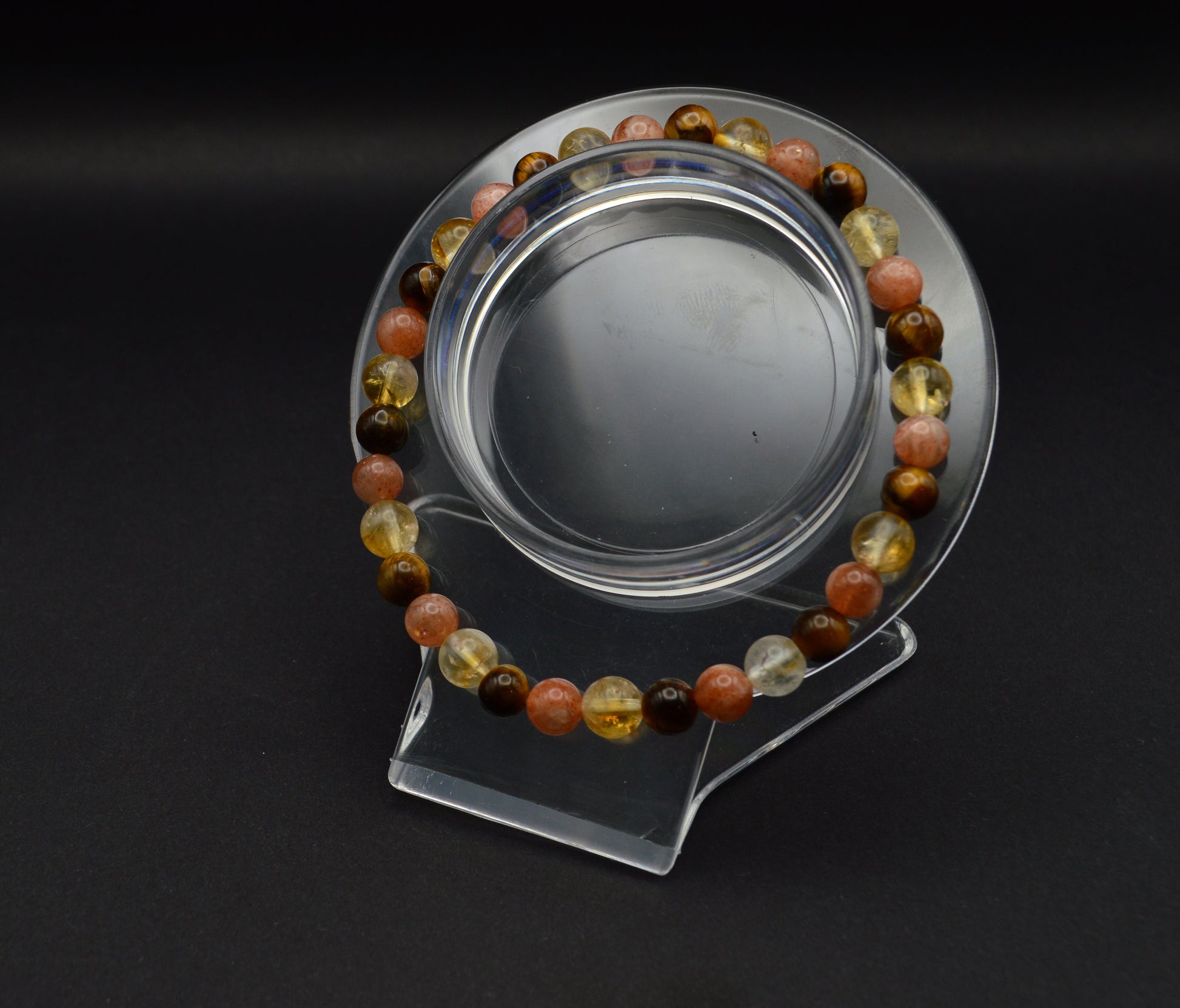 Citrine, Sunstone & Tiger’s Eye