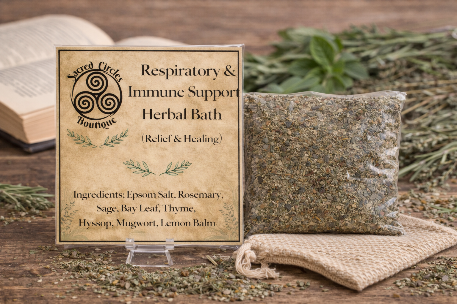 Respiratory & Immune Support Herbal Soak