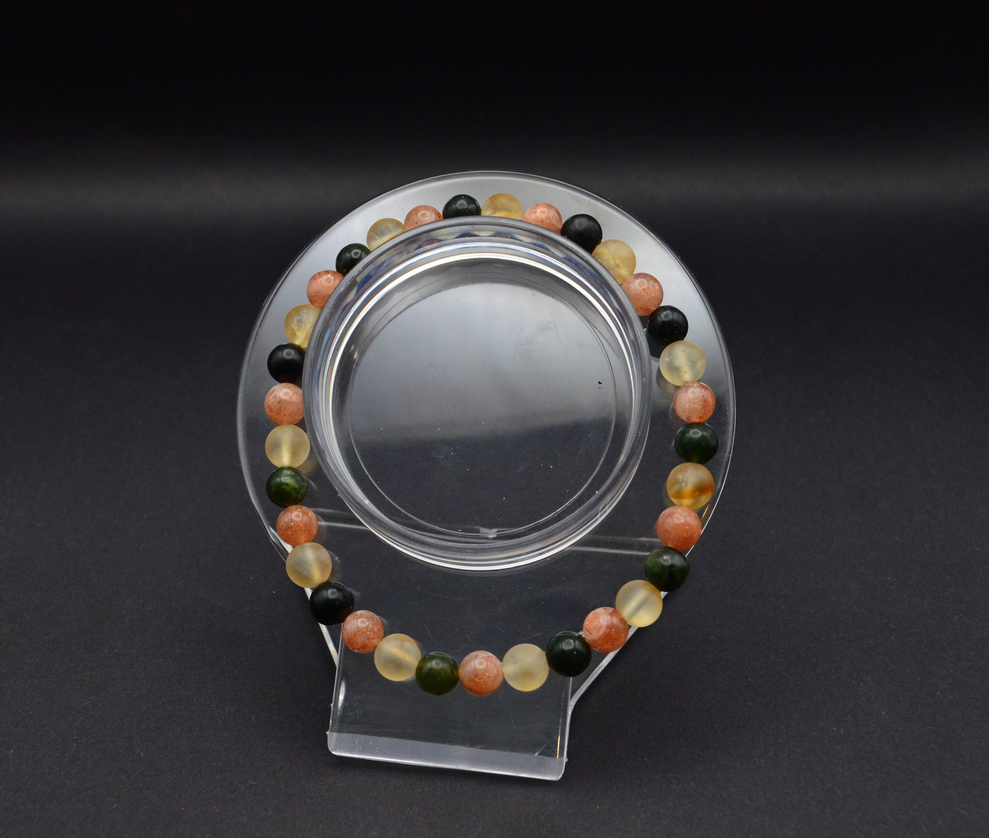 Citrine, Jade & Sunstone
