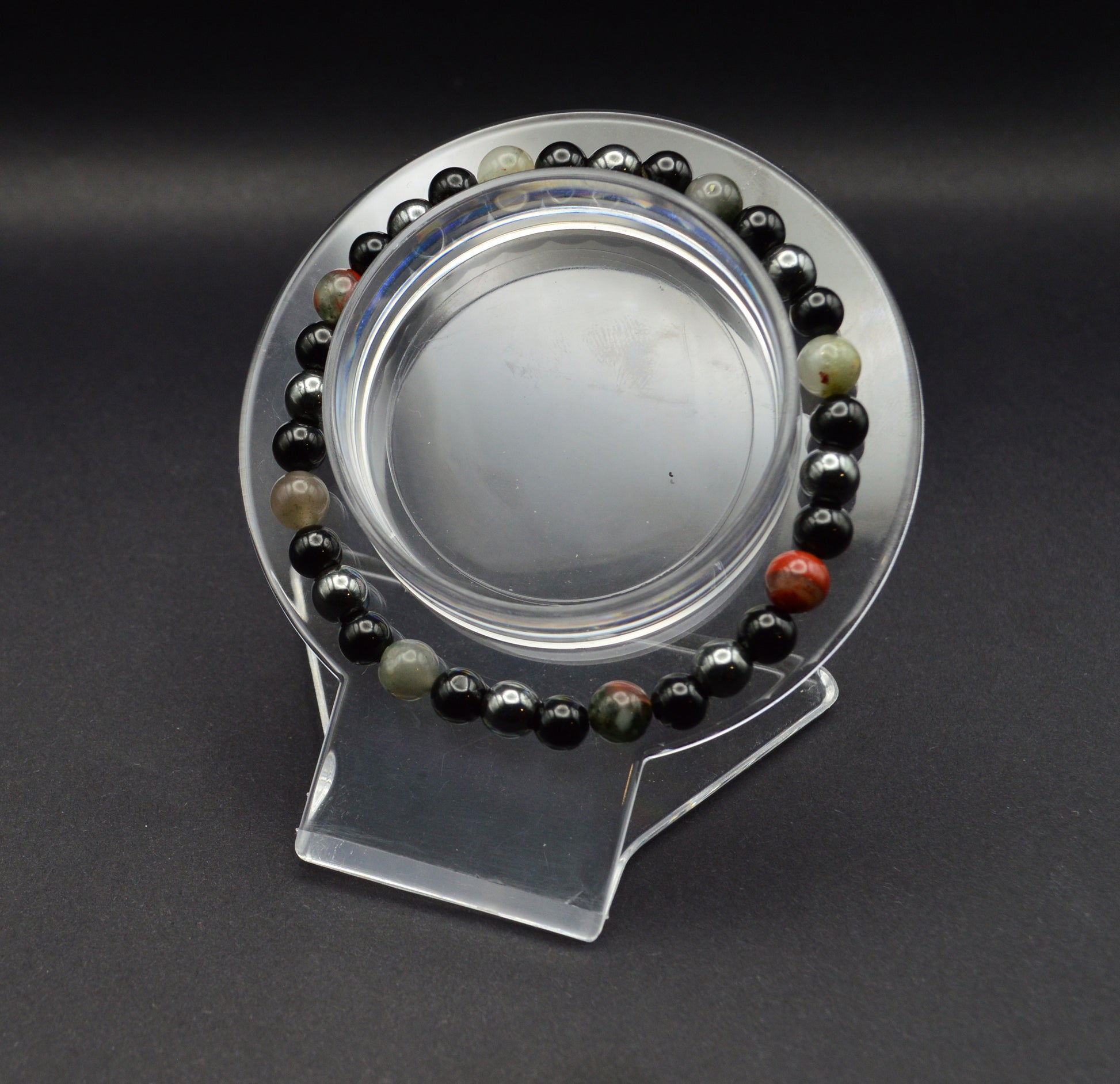 Black Tourmaline, Bloodstone & Hematite