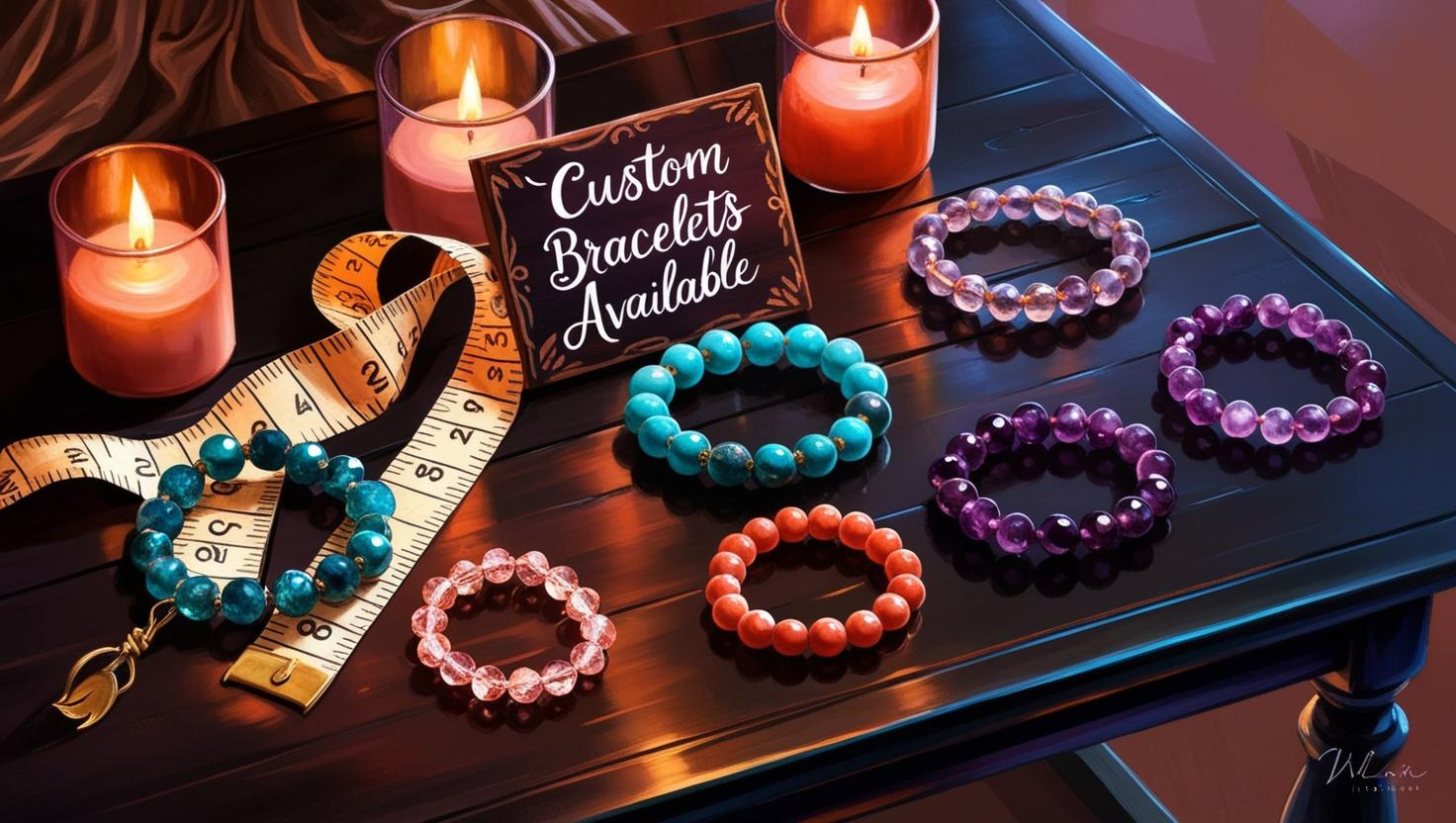 Custom Made Intention Bracelets