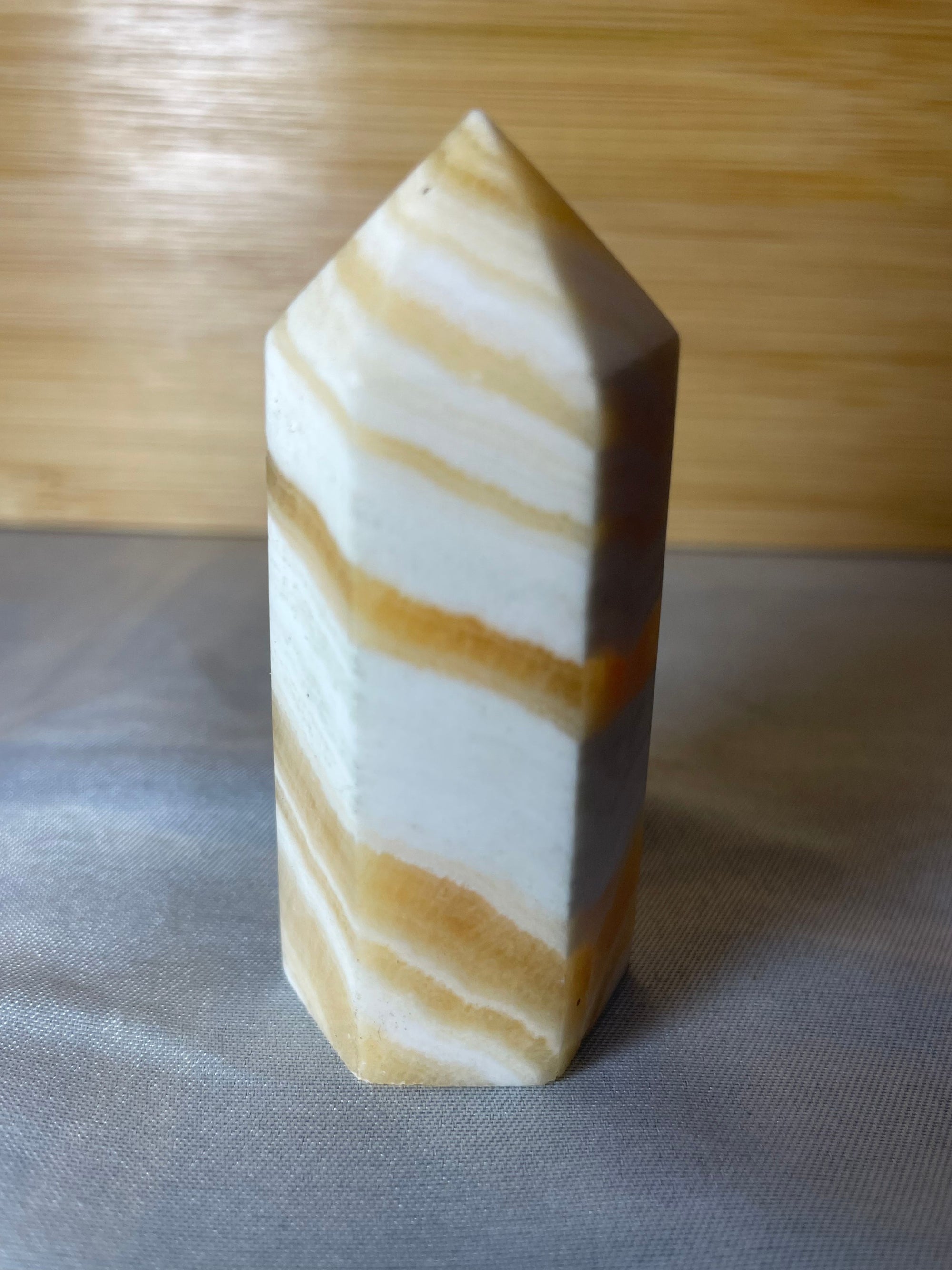 Yellow Calcite Tower A1